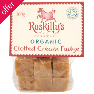 Roskilly's Organic Clotted Cream Fudge